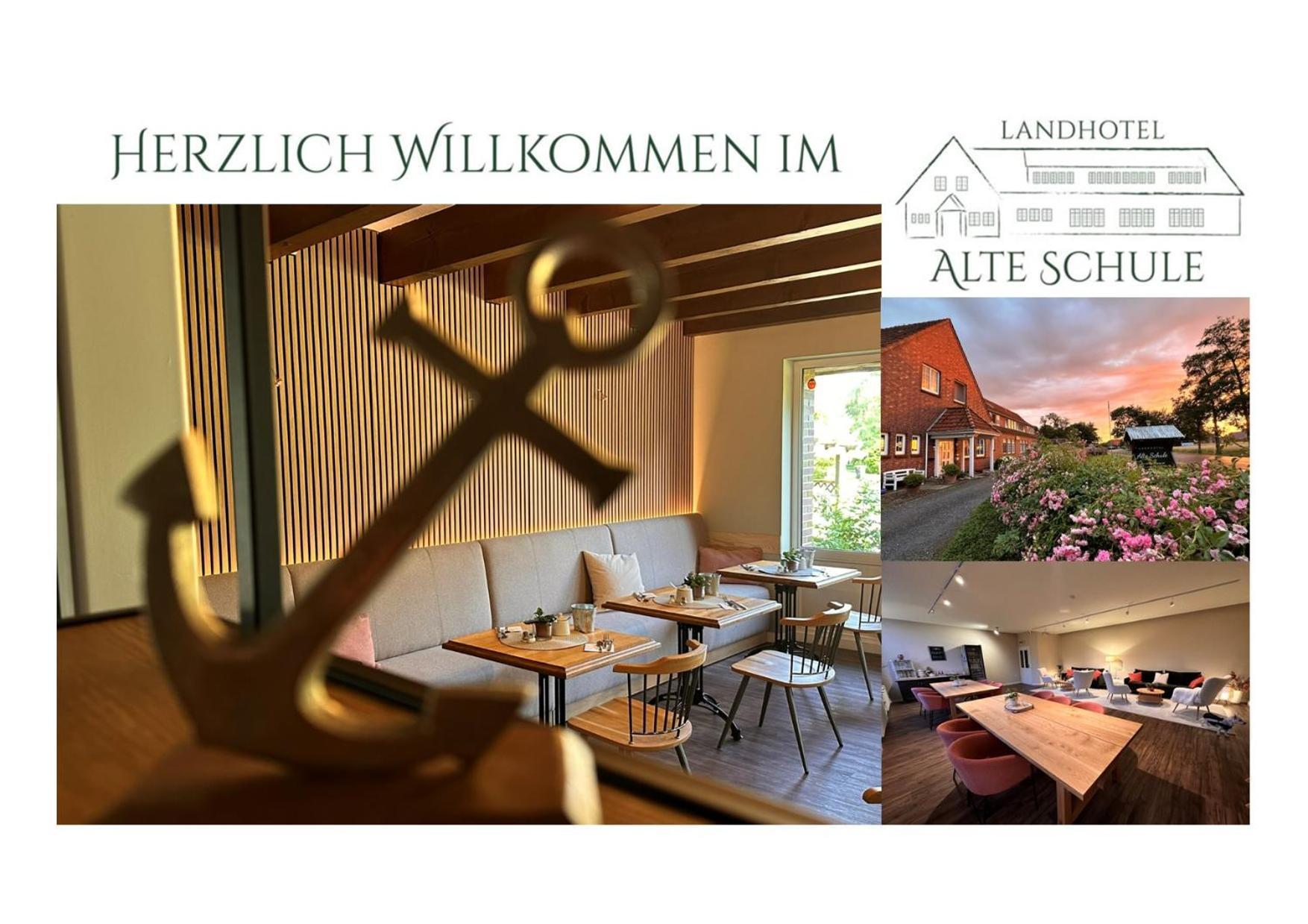 Landhotel Alte Schule - Hotel Garni ชิลลิคช์ ภายนอก รูปภาพ